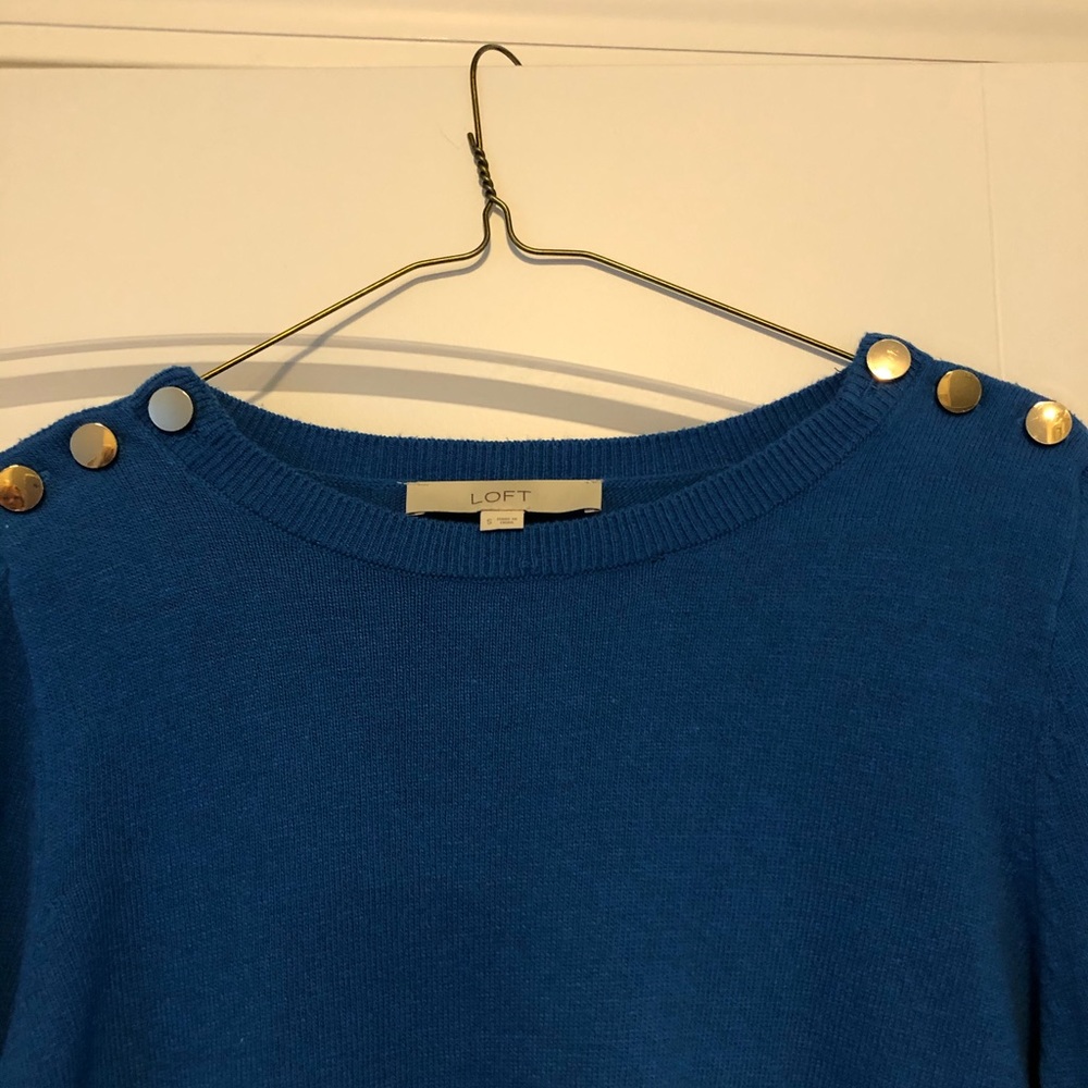 Blue Loft Sweater - Picture 4 of 5